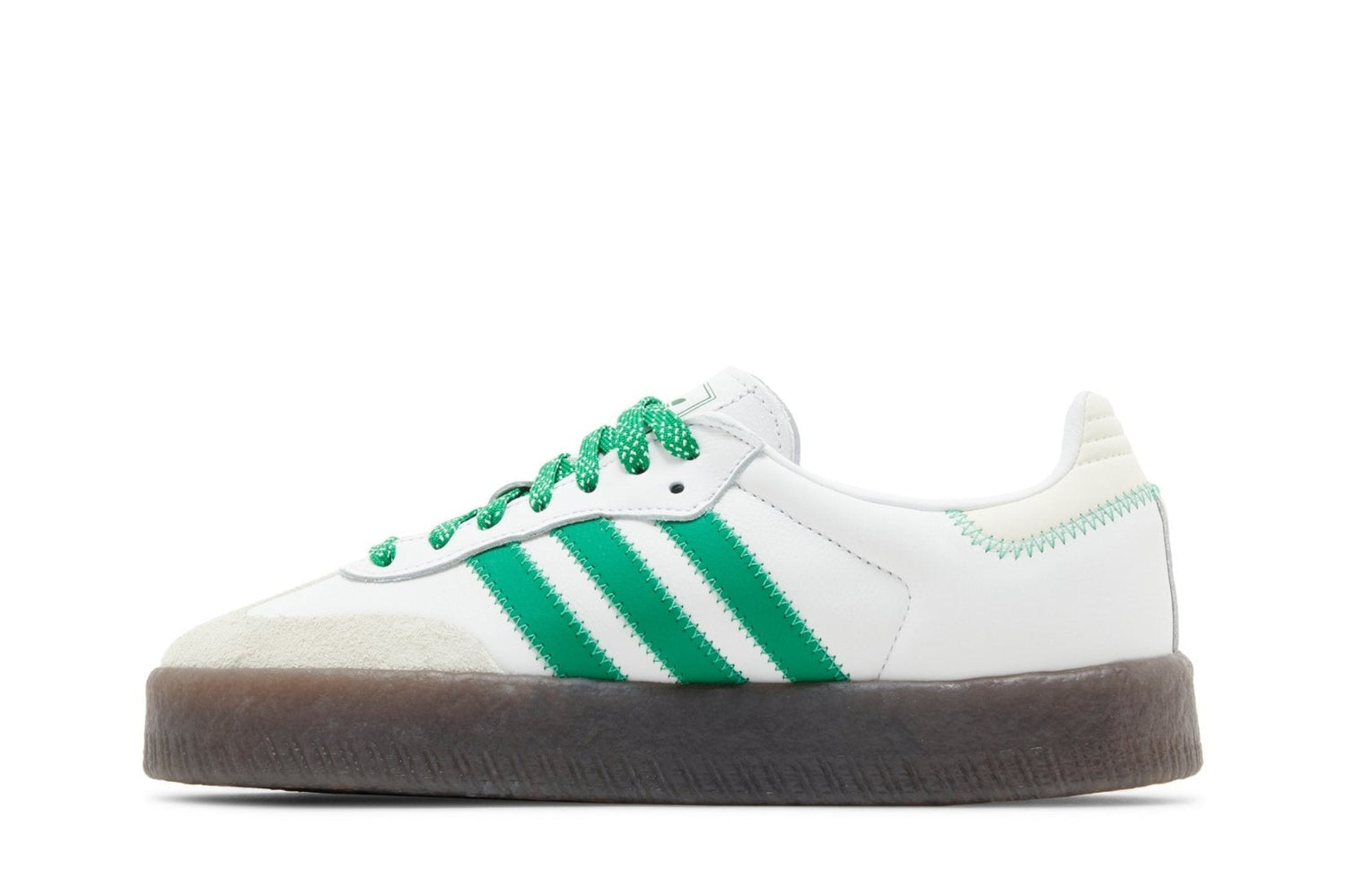 Tênis Adidas Sambae White Green Gum Branco