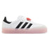 Tênis Adidas Sambae x Hello Kitty Cloud White Clear Pink Branco