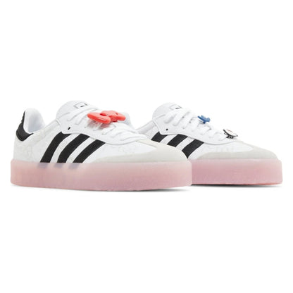 Tênis Adidas Sambae x Hello Kitty Cloud White Clear Pink Branco - foto 5