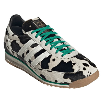 Tênis Adidas SL 72 OG Court Green Cow Print Bege - foto 3