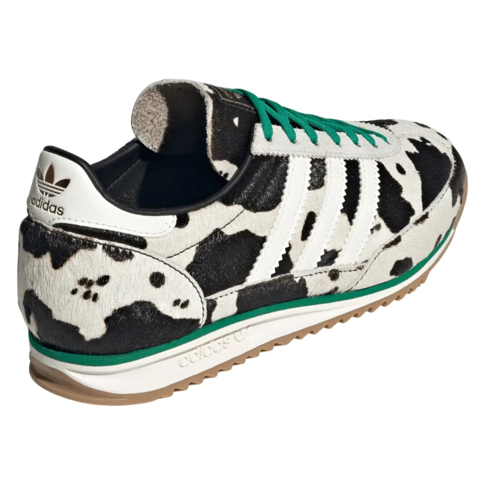 Tênis Adidas SL 72 OG Court Green Cow Print Bege - foto 4