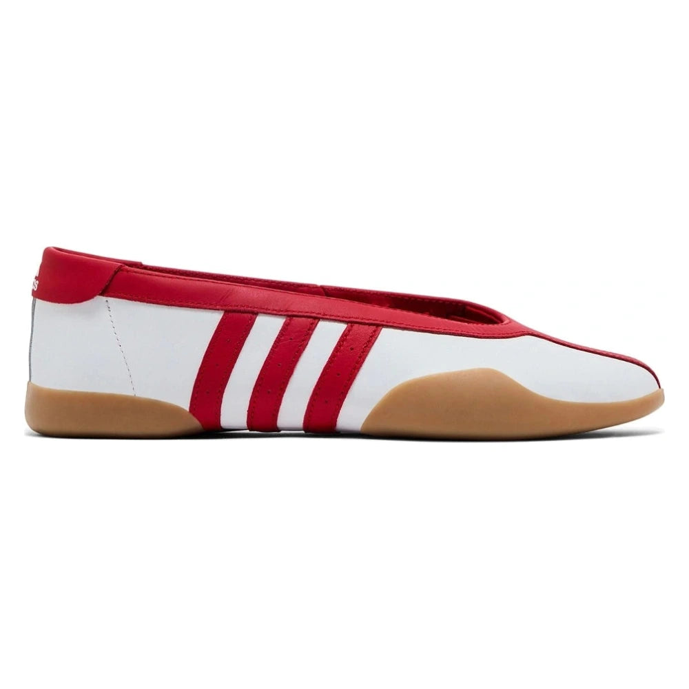 Tênis Adidas Taekwondo Mei Ballet White Scarlet Gum Vermelho