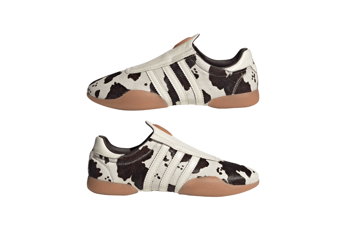 Tênis Adidas Taekwondo Mei Cow Print Animal Print