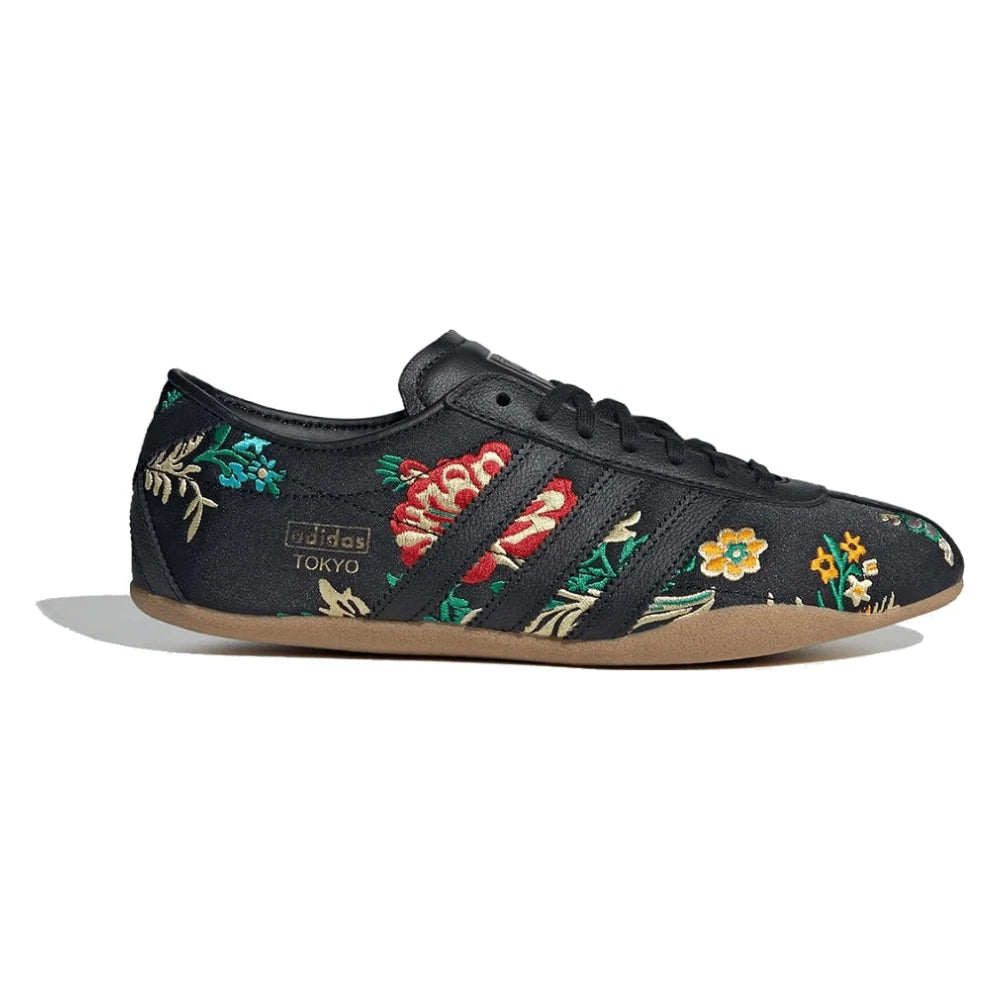 Tênis Adidas Tokyo Black Floral Embroidery Preto