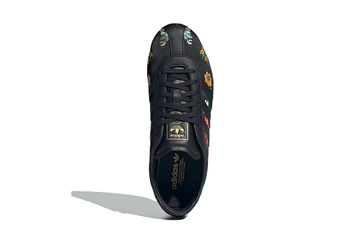 Tênis Adidas Tokyo Black Floral Embroidery Preto