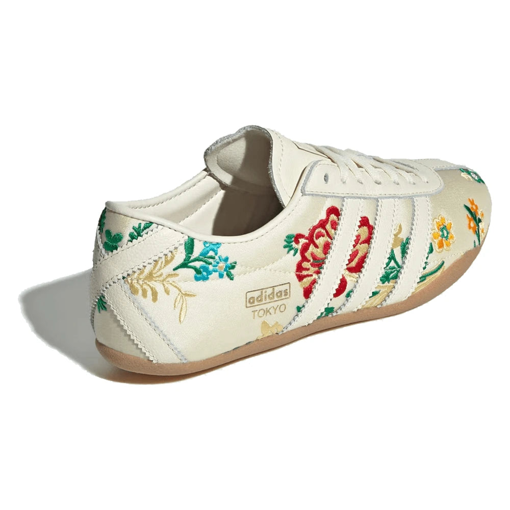 Tênis Adidas Tokyo Crew White Floral Embroidery Branco - foto 3
