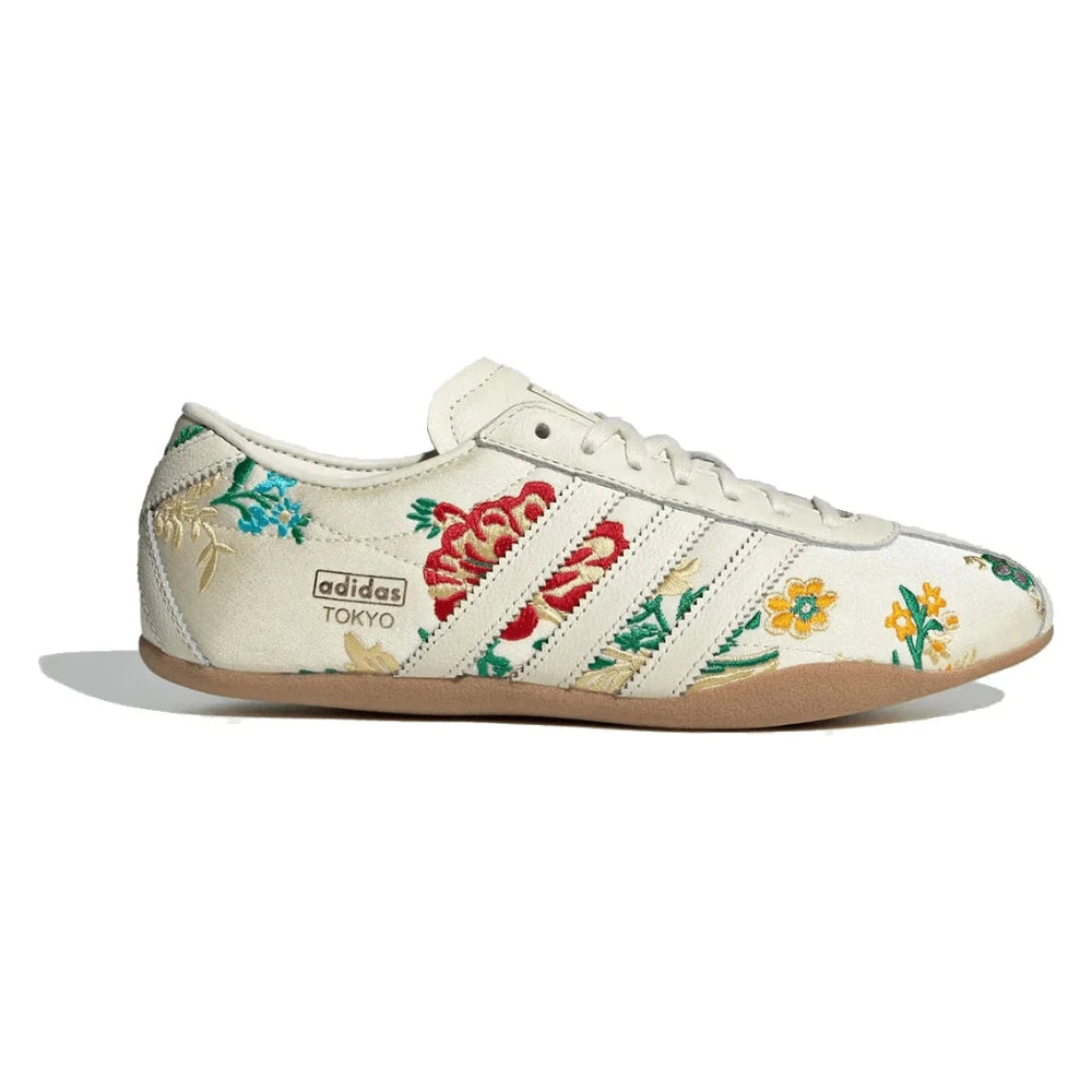 Tênis Adidas Tokyo Crew White Floral Embroidery Branco - foto 8