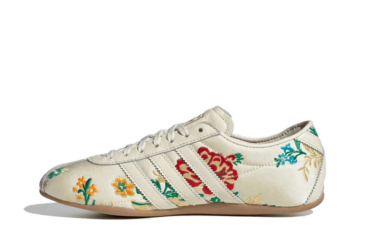 Tênis Adidas Tokyo Crew White Floral Embroidery Branco