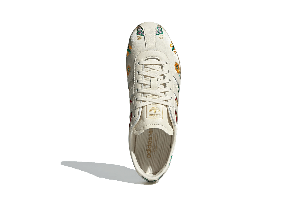 Tênis Adidas Tokyo Crew White Floral Embroidery Branco