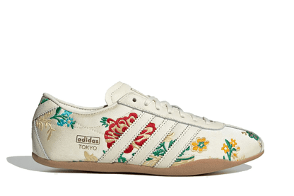 Tênis Adidas Tokyo Crew White Floral Embroidery Branco