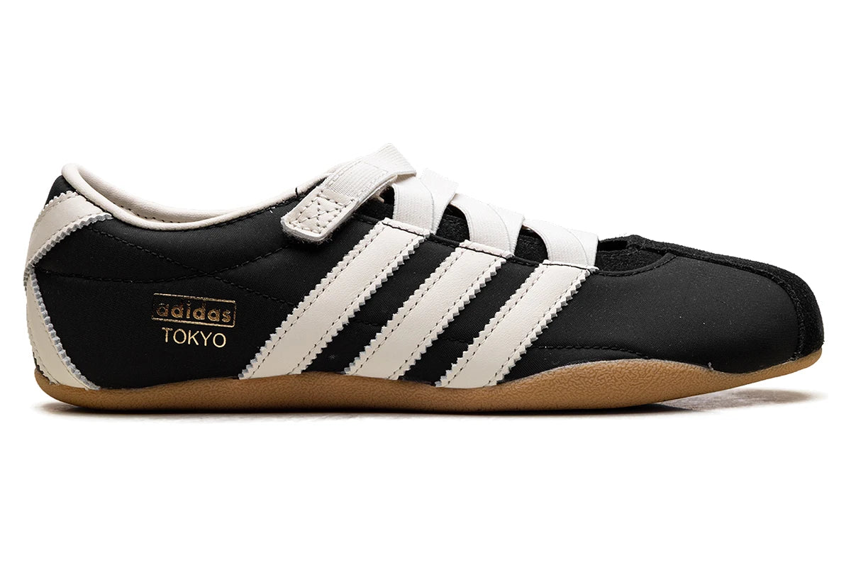 Tênis Adidas Tokyo MJ Core Black Cream White Gold Metallic Preto - foto 6
