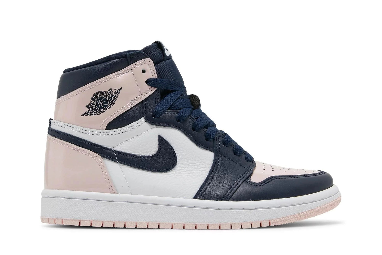 Tênis Nike Air Jordan 1 High Atmosphere Rosa