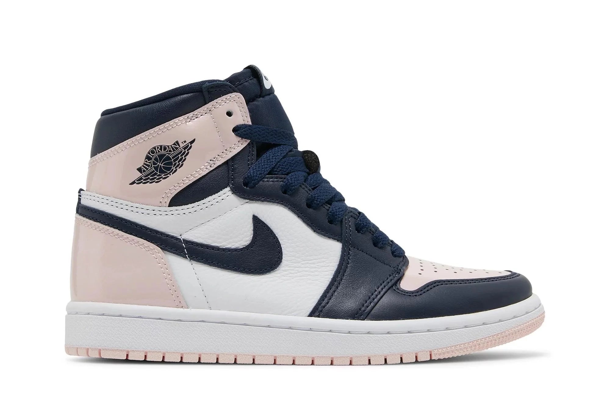 Tênis Nike Air Jordan 1 High Atmosphere Rosa