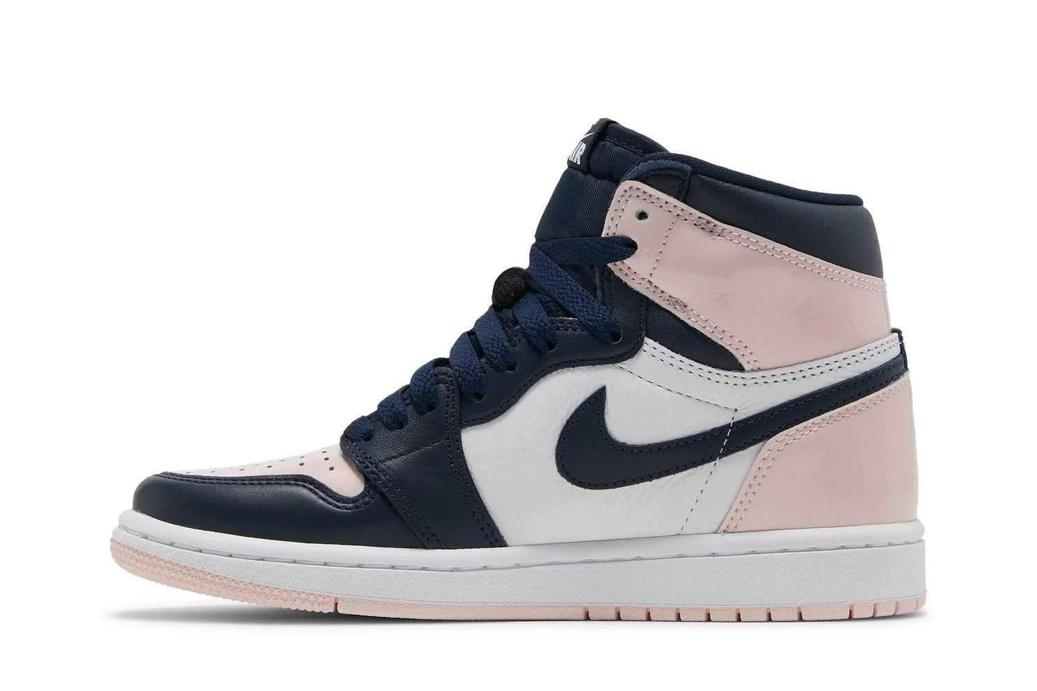 Tênis Nike Air Jordan 1 High Atmosphere Rosa