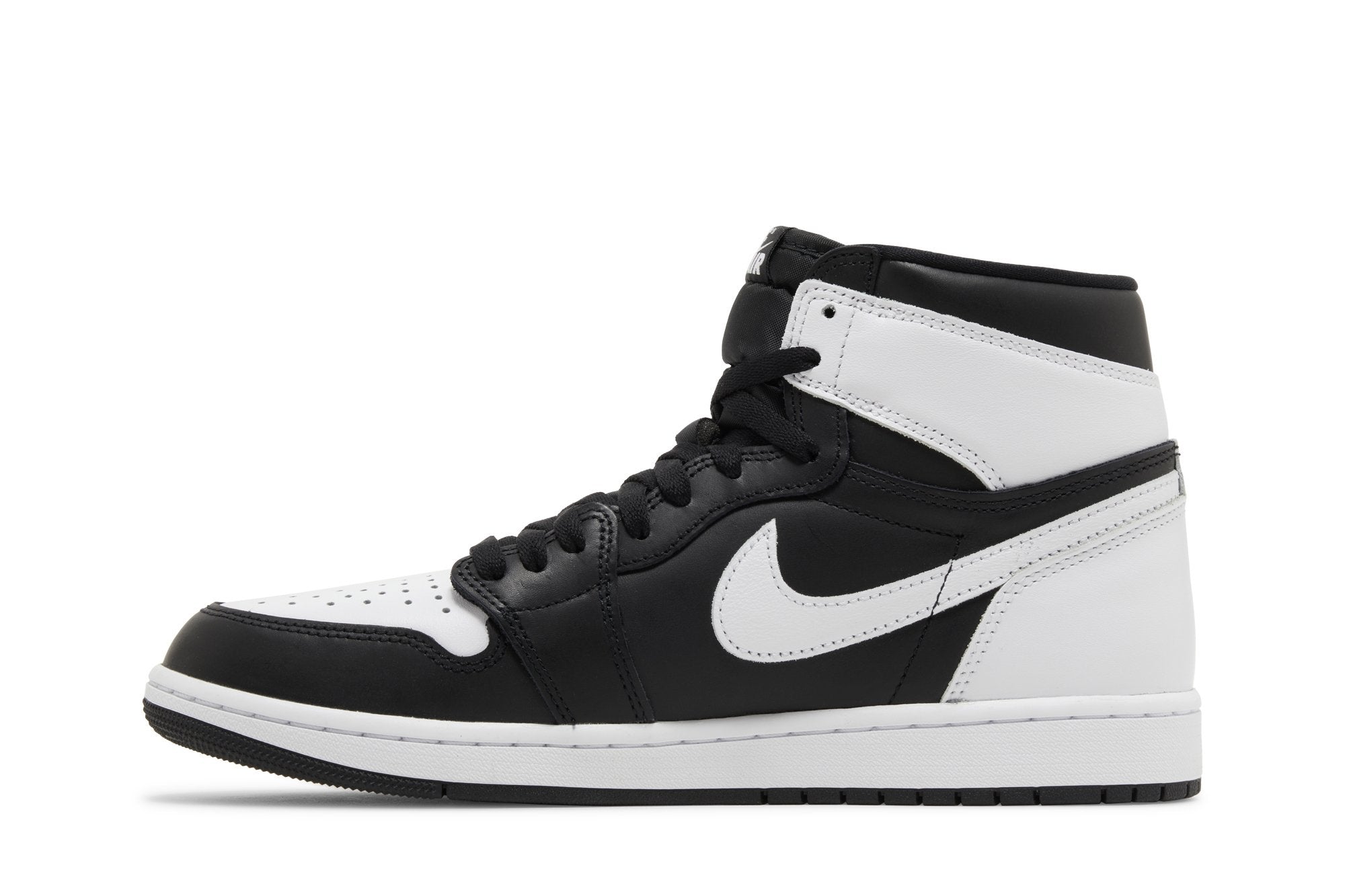 Tênis Nike Air Jordan 1 High OG Black White Preto