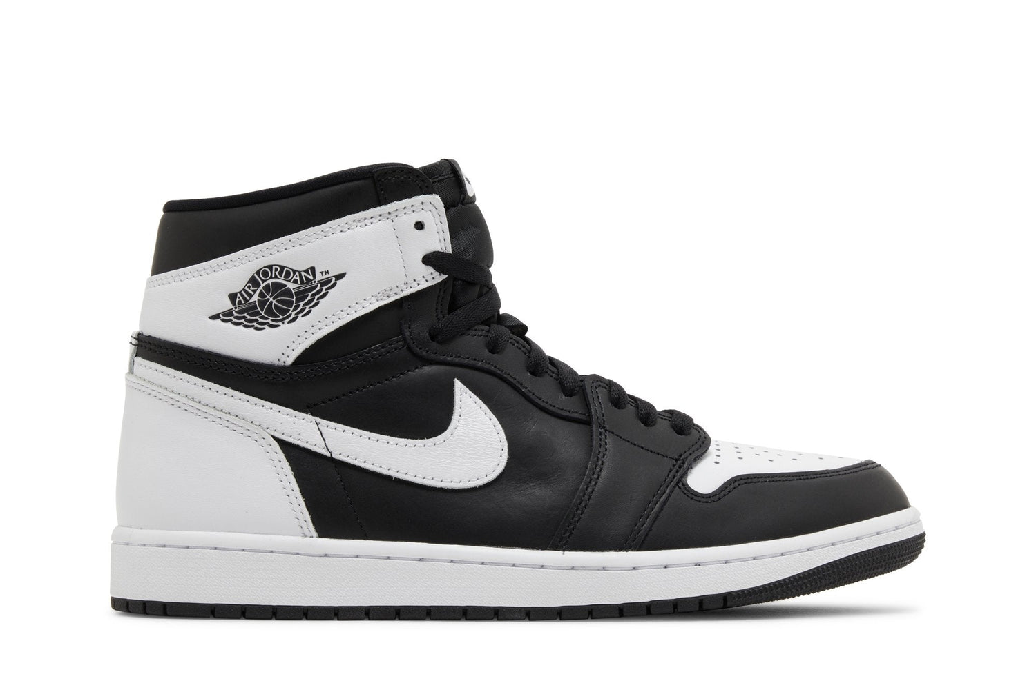 Tênis Nike Air Jordan 1 High OG Black White Preto