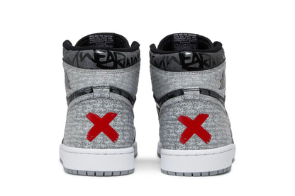 Tênis Nike Air Jordan 1 High Og Rebellionaire Cinza