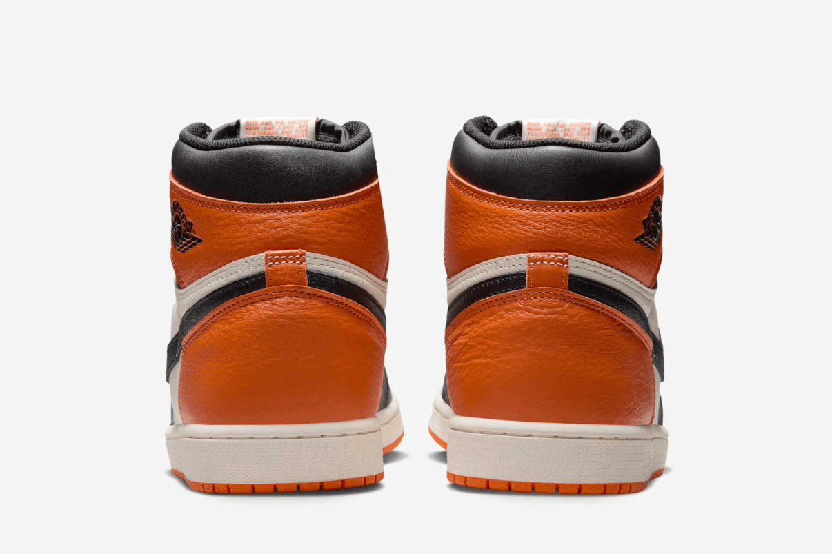 Tênis Nike Air Jordan 1 High OG Shattered Backboard Laranja