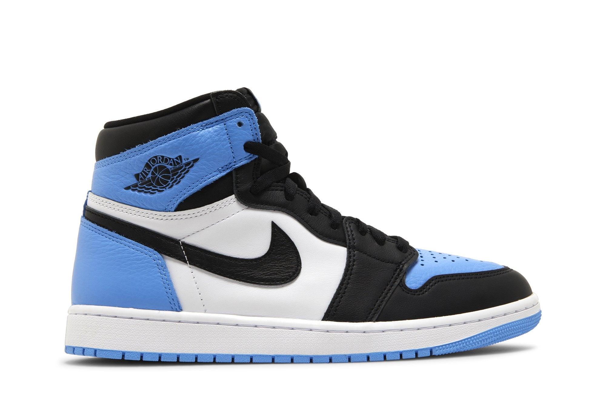 Tênis Nike Air Jordan 1 High OG UNC Toe Azul