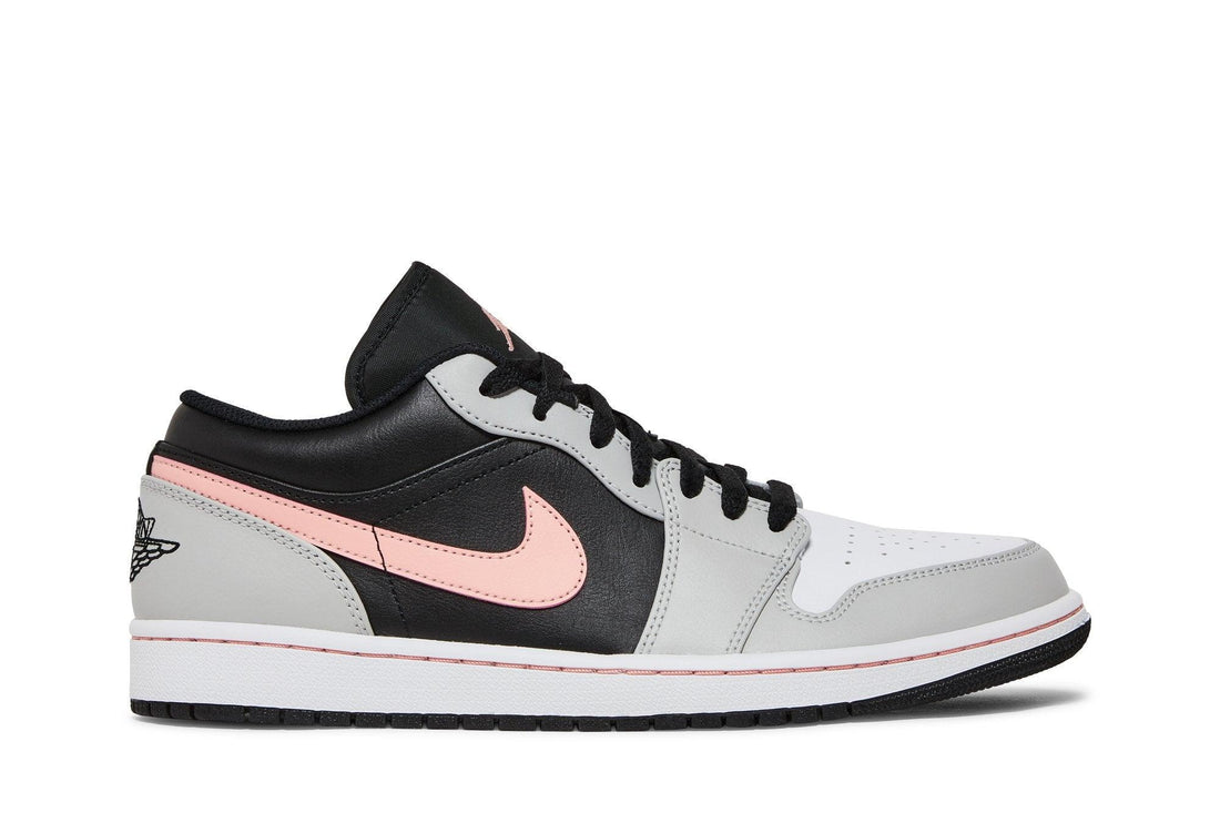 Tênis Nike Air Jordan 1 Low Black Grey Pink Cinza