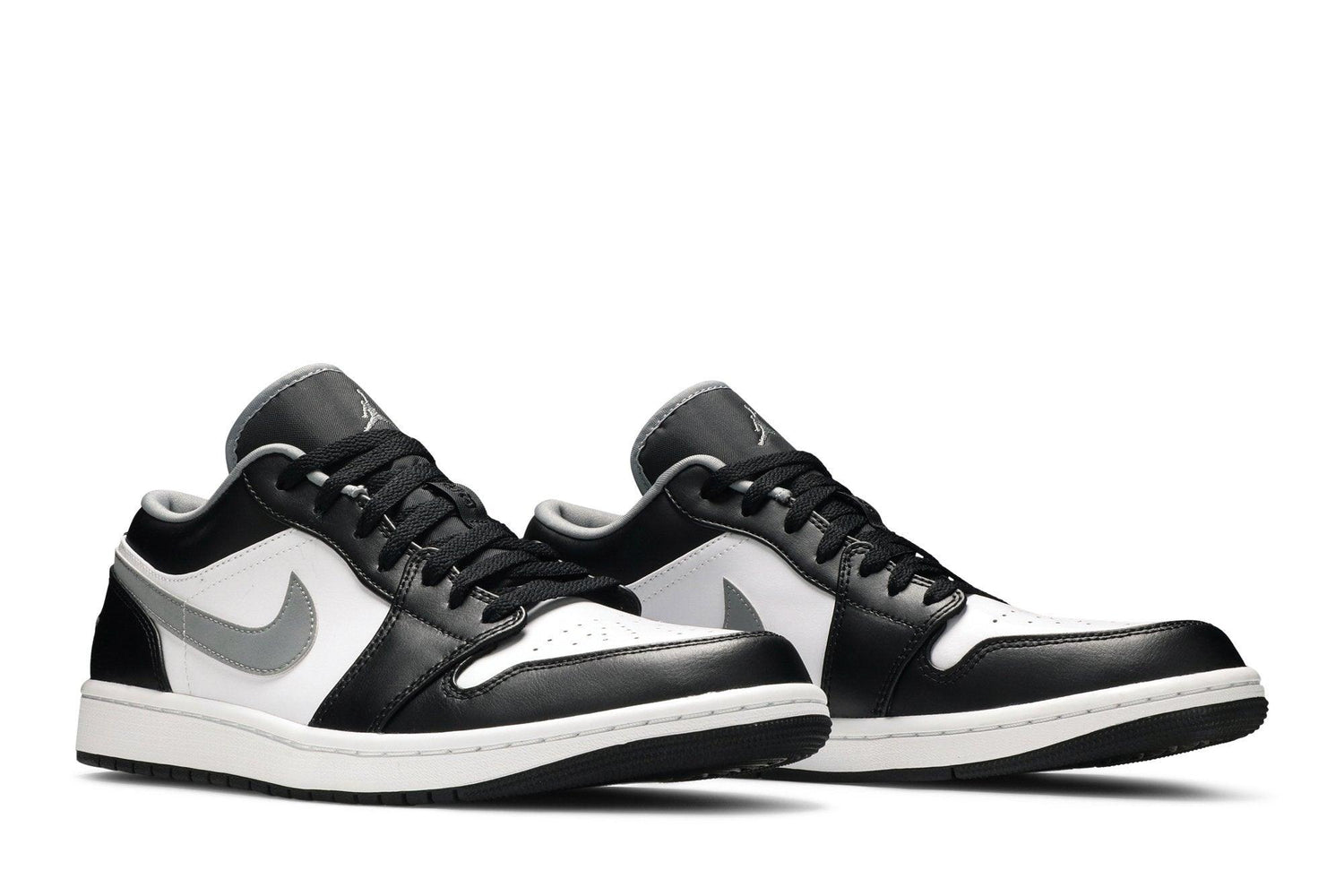 Tênis Nike Air Jordan 1 Low Black Medium Grey Cinza