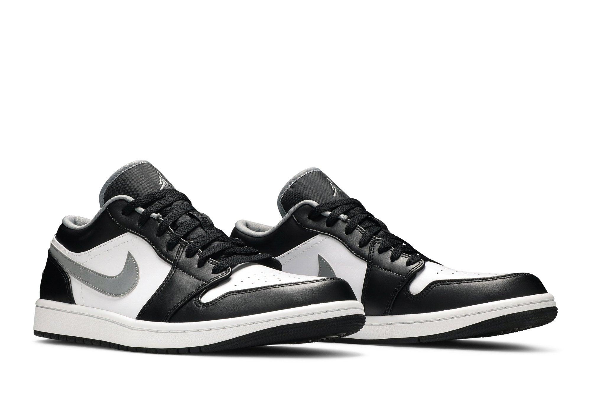 Tênis Nike Air Jordan 1 Low Black Medium Grey Cinza