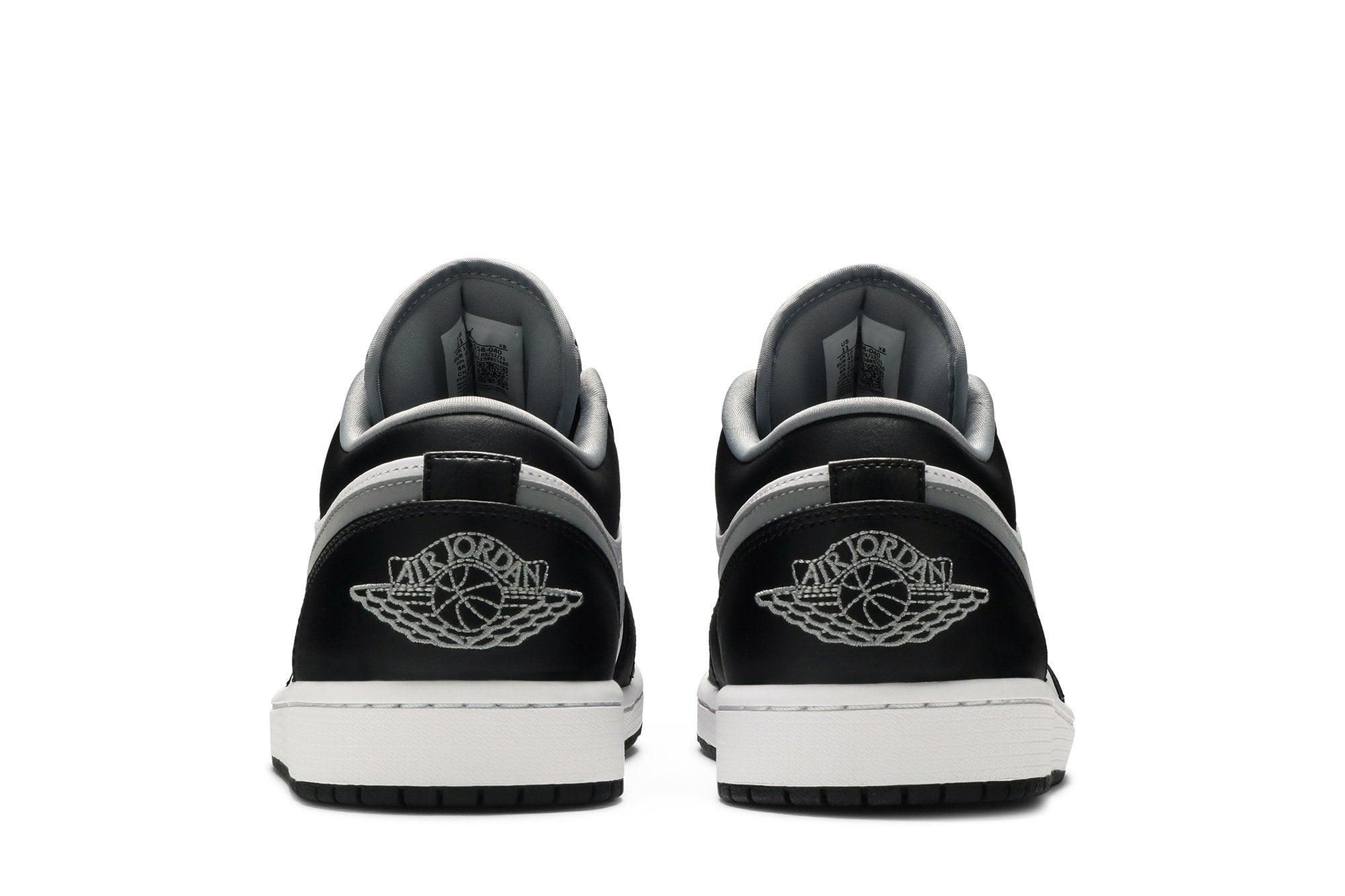 Tênis Nike Air Jordan 1 Low Black Medium Grey Cinza