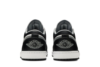 Tênis Nike Air Jordan 1 Low Black Medium Grey Cinza