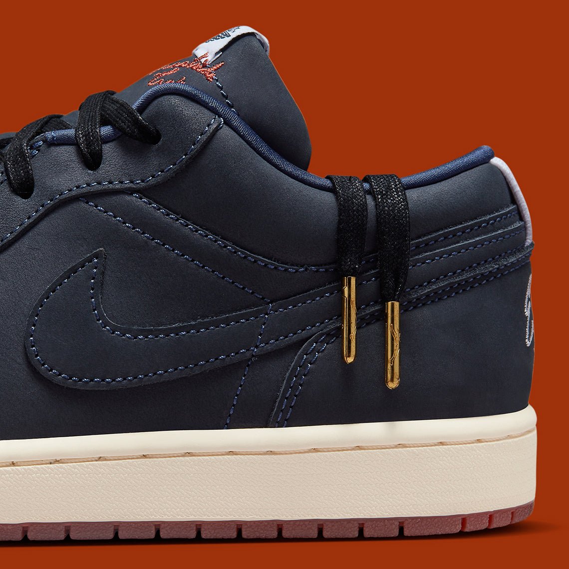 Tênis Nike Air Jordan 1 Low Eastside Golf Azul Marinho