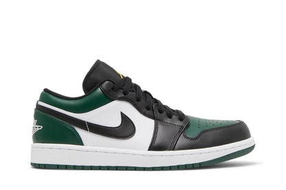 Tênis Nike Air Jordan 1 Low Green Toe Verde
