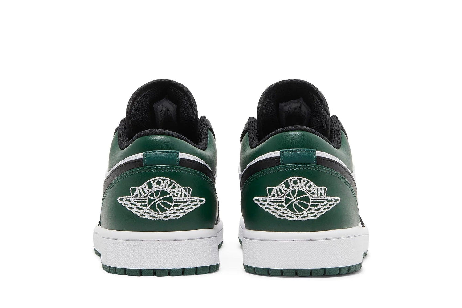 Tênis Nike Air Jordan 1 Low Green Toe Verde
