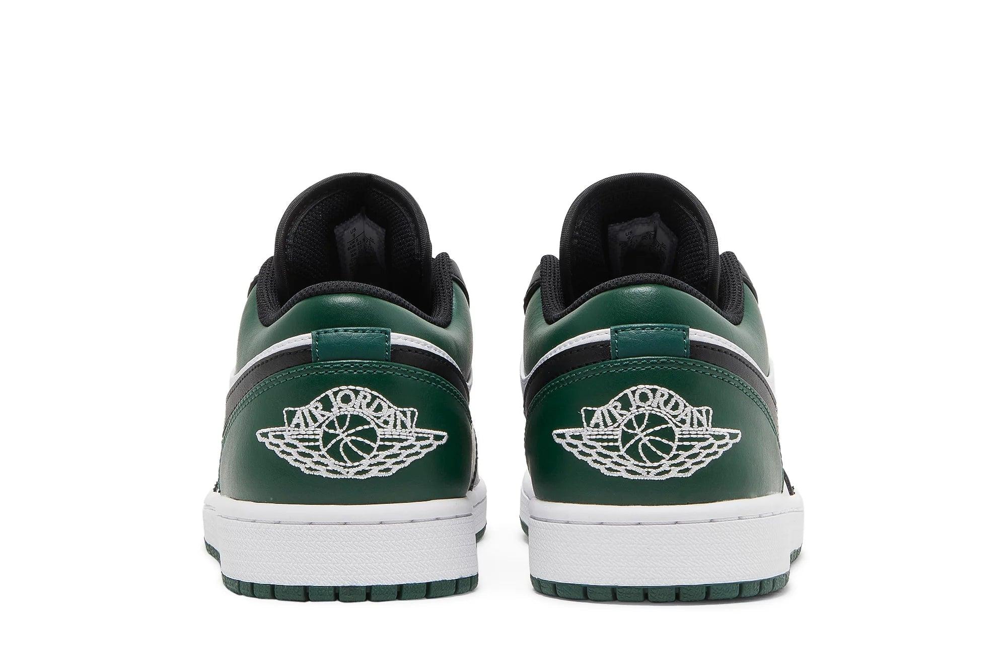 Tênis Nike Air Jordan 1 Low Green Toe Verde