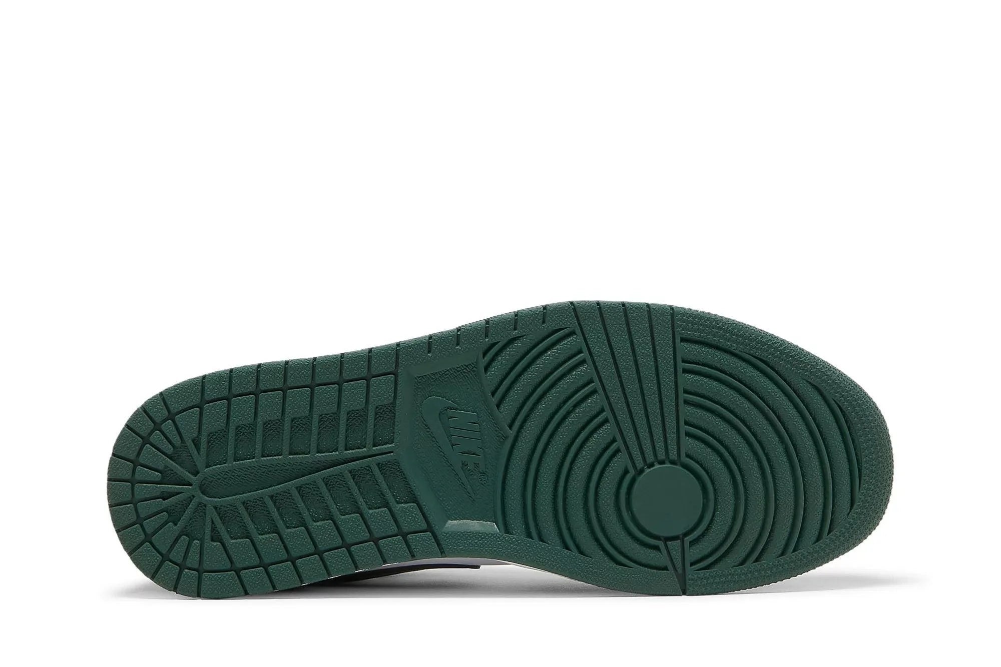 Tênis Nike Air Jordan 1 Low Green Toe Verde
