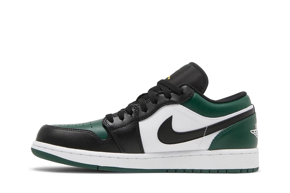 Tênis Nike Air Jordan 1 Low Green Toe Verde