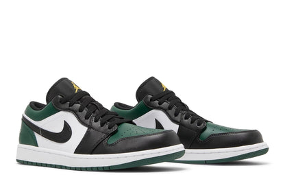 Tênis Nike Air Jordan 1 Low Green Toe Verde