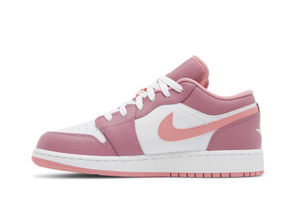 Tênis Nike Air Jordan 1 Low GS Desert Berry Rosa