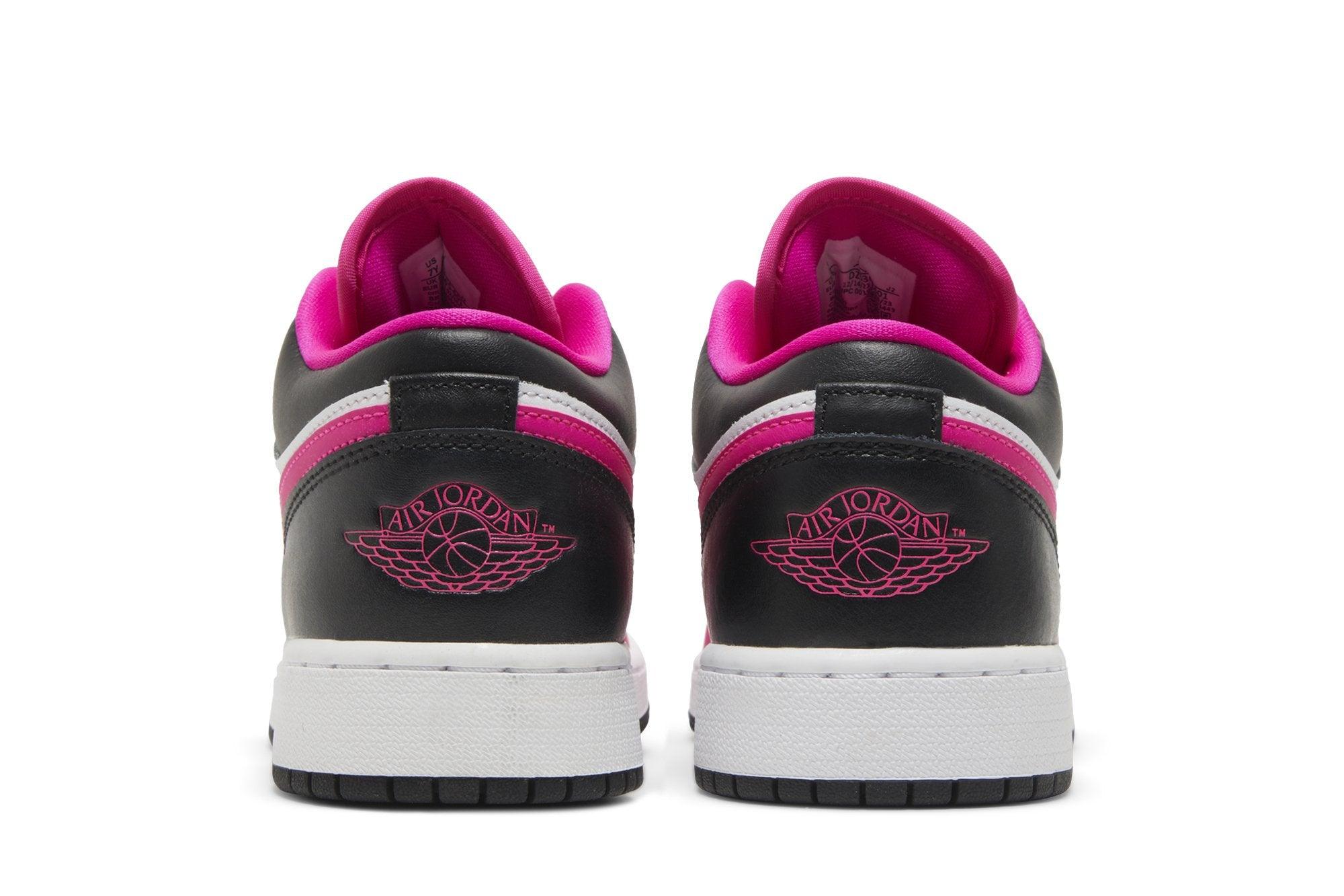 Tênis Nike Air Jordan 1 Low GS Fierce Pink Rosa