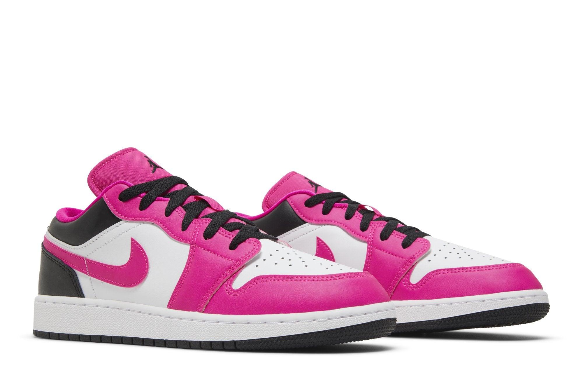Tênis Nike Air Jordan 1 Low GS Fierce Pink Rosa