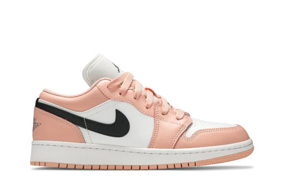 Tênis Air Jordan 1 Low GS Light Arctic Pink Rosa