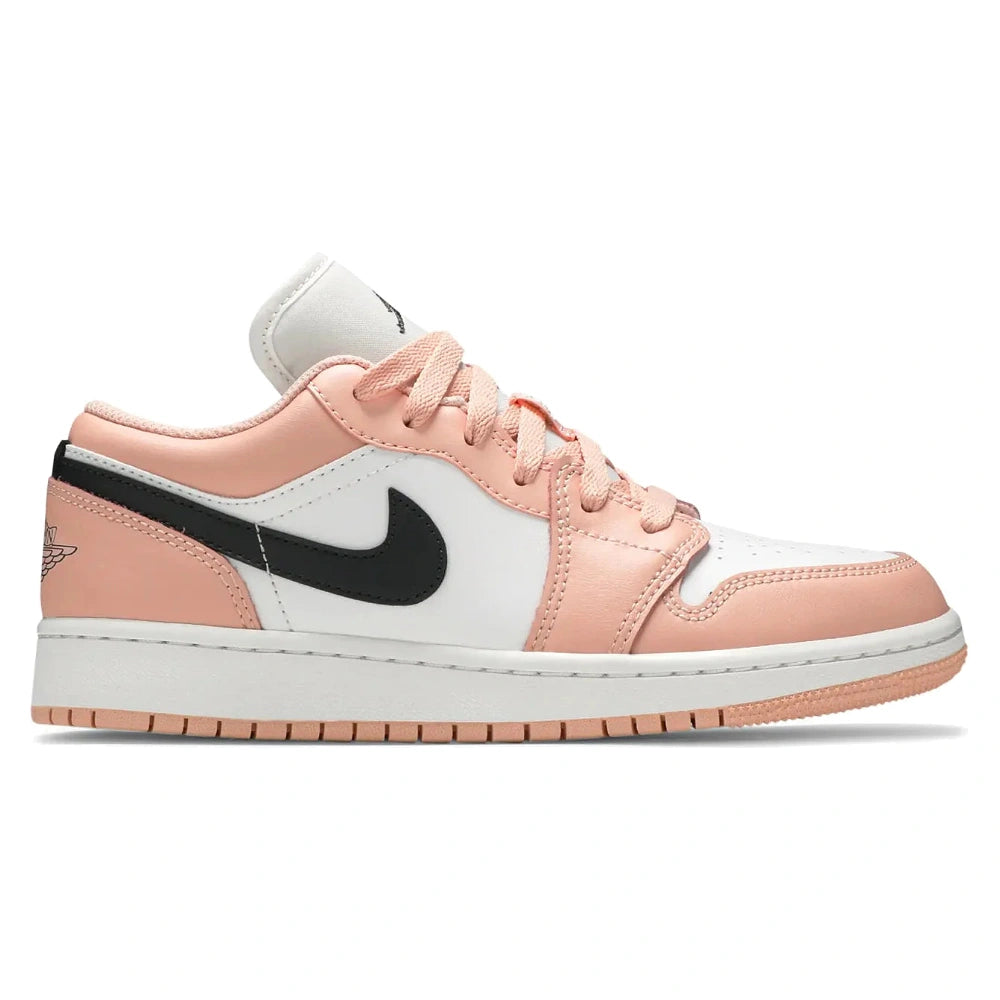 Tênis Air Jordan 1 Low GS Light Arctic Pink Rosa