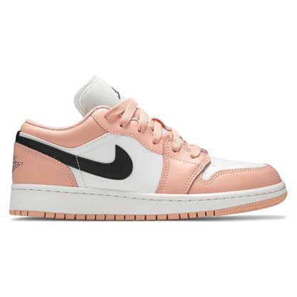 Tênis Air Jordan 1 Low GS Light Arctic Pink Rosa