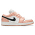 Tênis Air Jordan 1 Low GS Light Arctic Pink Rosa