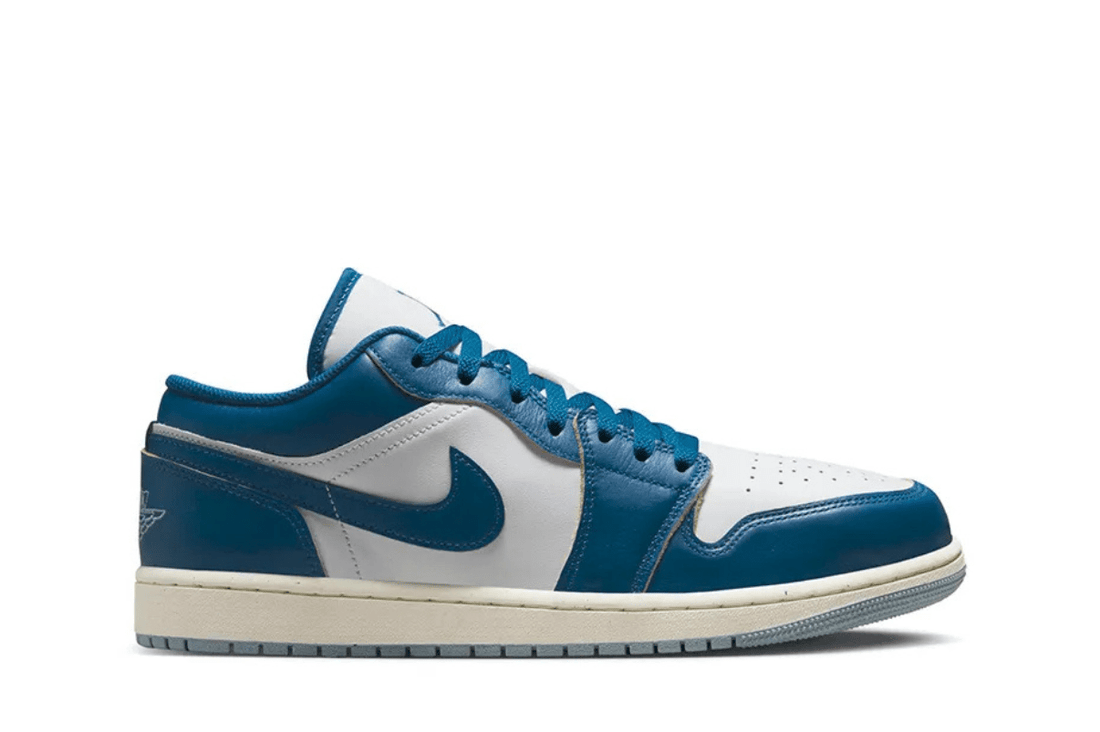 Tênis Nike Air Jordan 1 Low Industrial Blue Azul