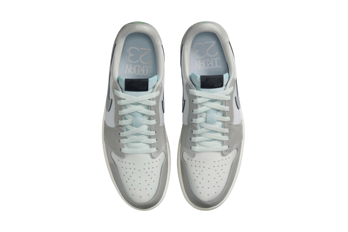 Tênis Nike Air Jordan 1 Low Lunar New Year Photon Dust Cinza