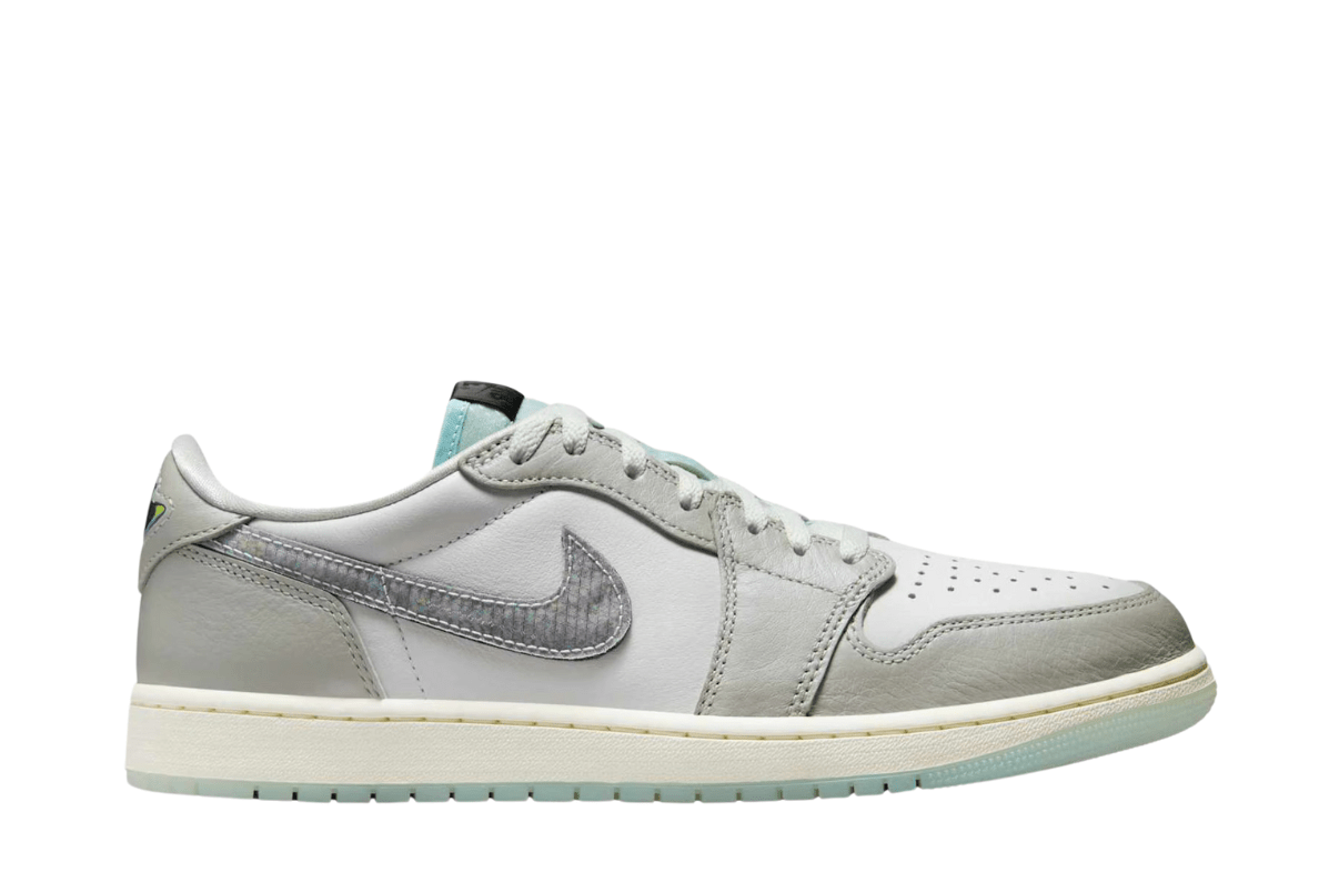 Tênis Nike Air Jordan 1 Low Lunar New Year Photon Dust Cinza