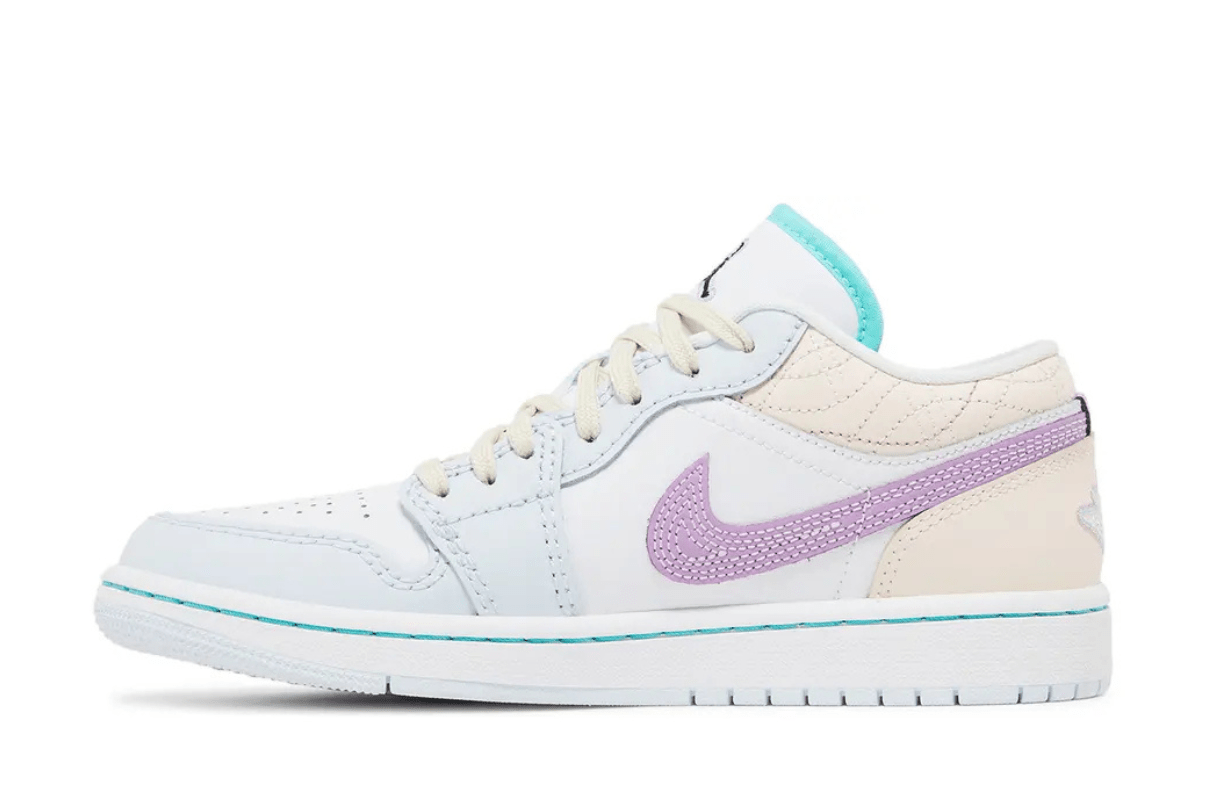 Tênis Nike Air Jordan 1 Low Multicolor Sashiko Colorido