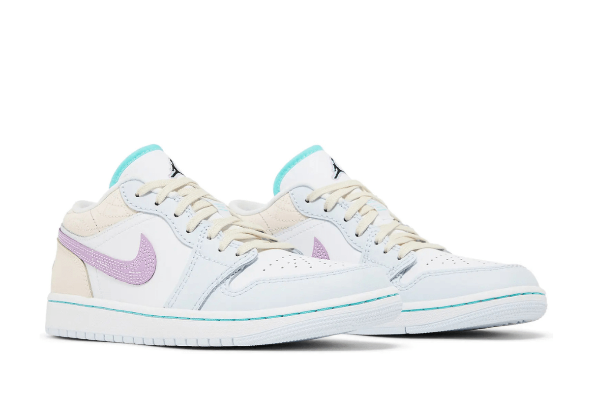 Tênis Nike Air Jordan 1 Low Multicolor Sashiko Colorido
