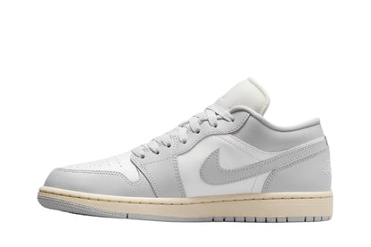 Tênis Nike Air Jordan 1 Low Neutral Grey Coconut Milk Cinza