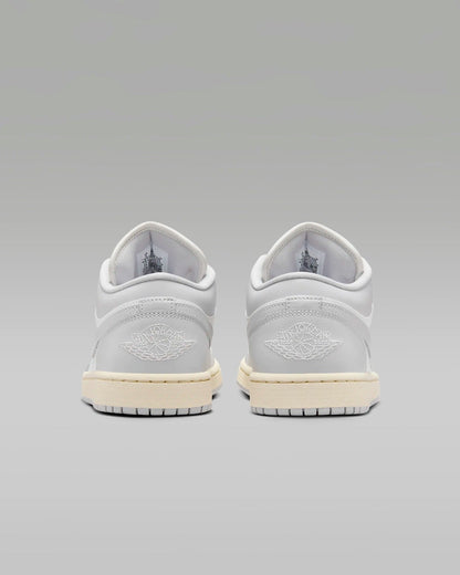 Tênis Nike Air Jordan 1 Low Neutral Grey Coconut Milk Cinza