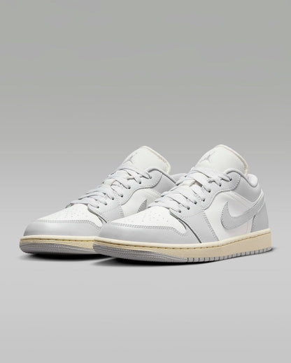 Tênis Nike Air Jordan 1 Low Neutral Grey Coconut Milk Cinza